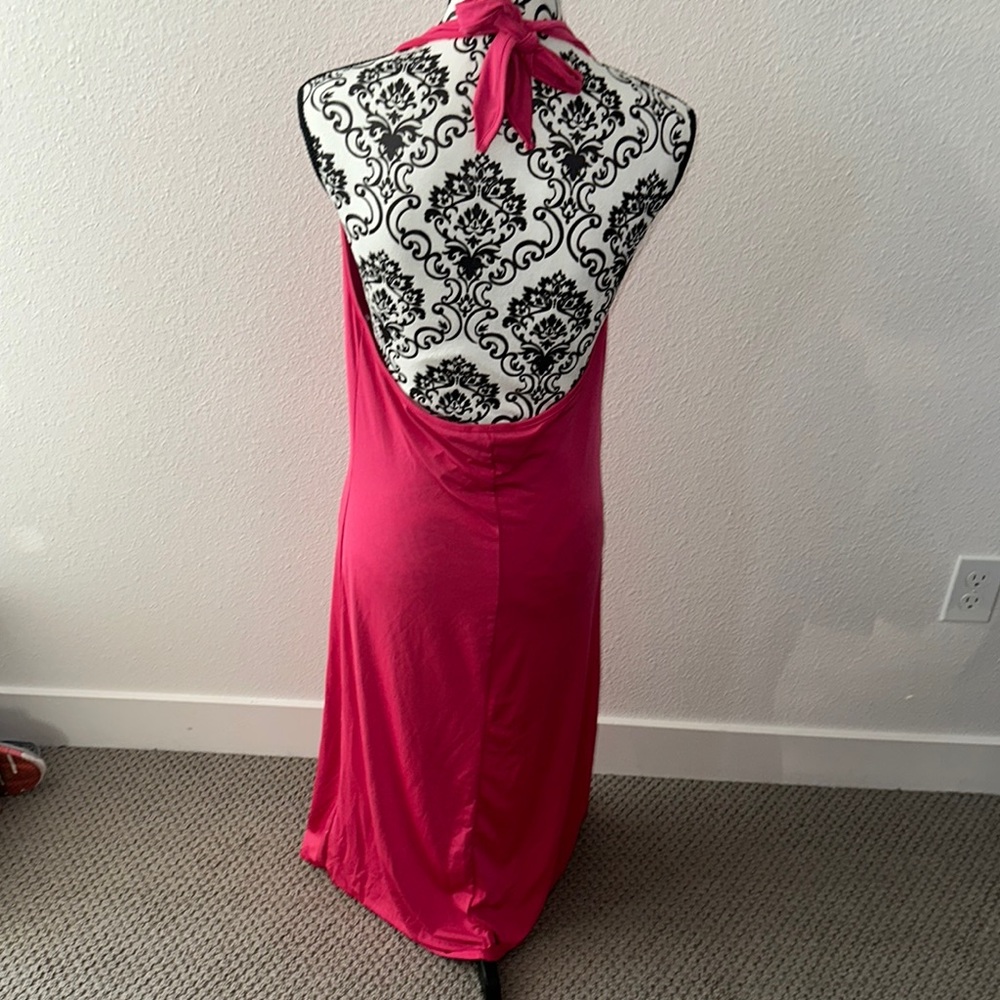 Sincerly Jules Crimson Embellished Maxi Dress - Picture 4 of 7
